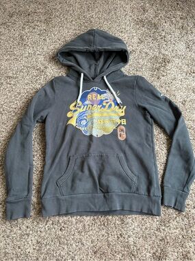 Superdry Vintage Logo Loopback Hoodie Women’s size Small